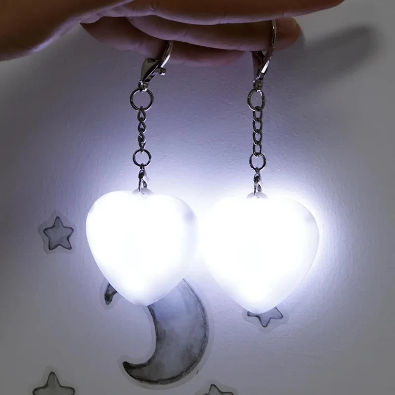 Girls Heart Backpack with Integrated LED Light