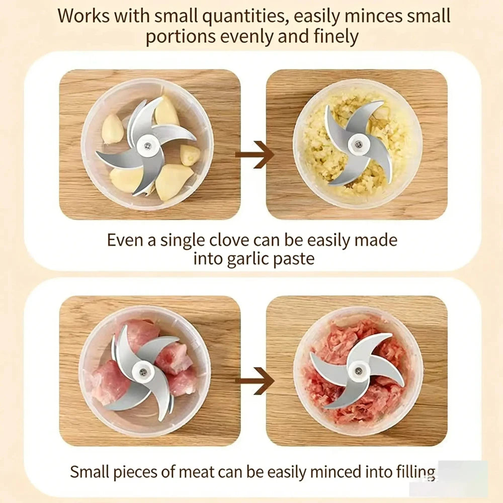 Portable Electric Vegetable Chopper
