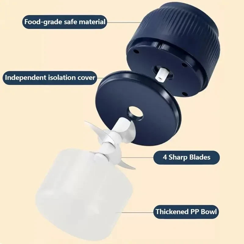 Portable Electric Vegetable Chopper